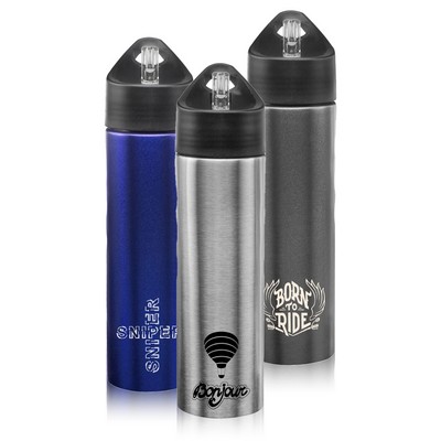 25 oz. Slim Stainless Steel Water Bottles | ASB135